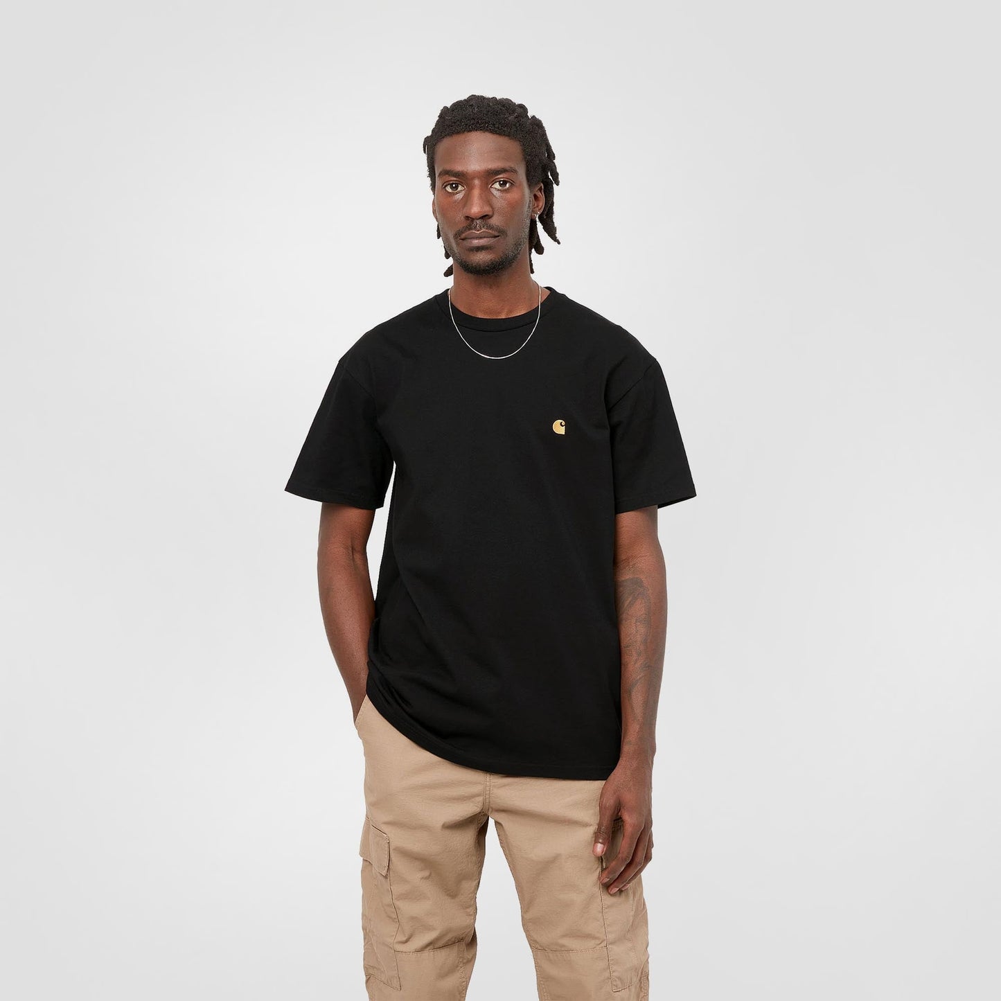 S/S Chase T-Shirt | Black / Gold