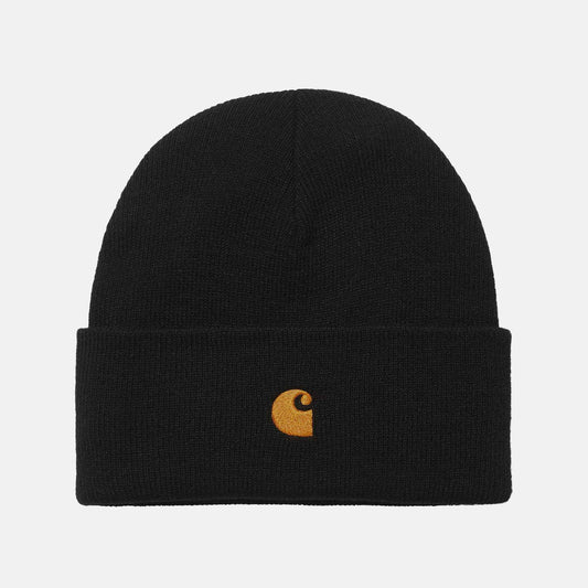 Chase Beanie | Black / Gold