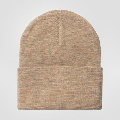 Acrylic Watch Hat | Leather Heather