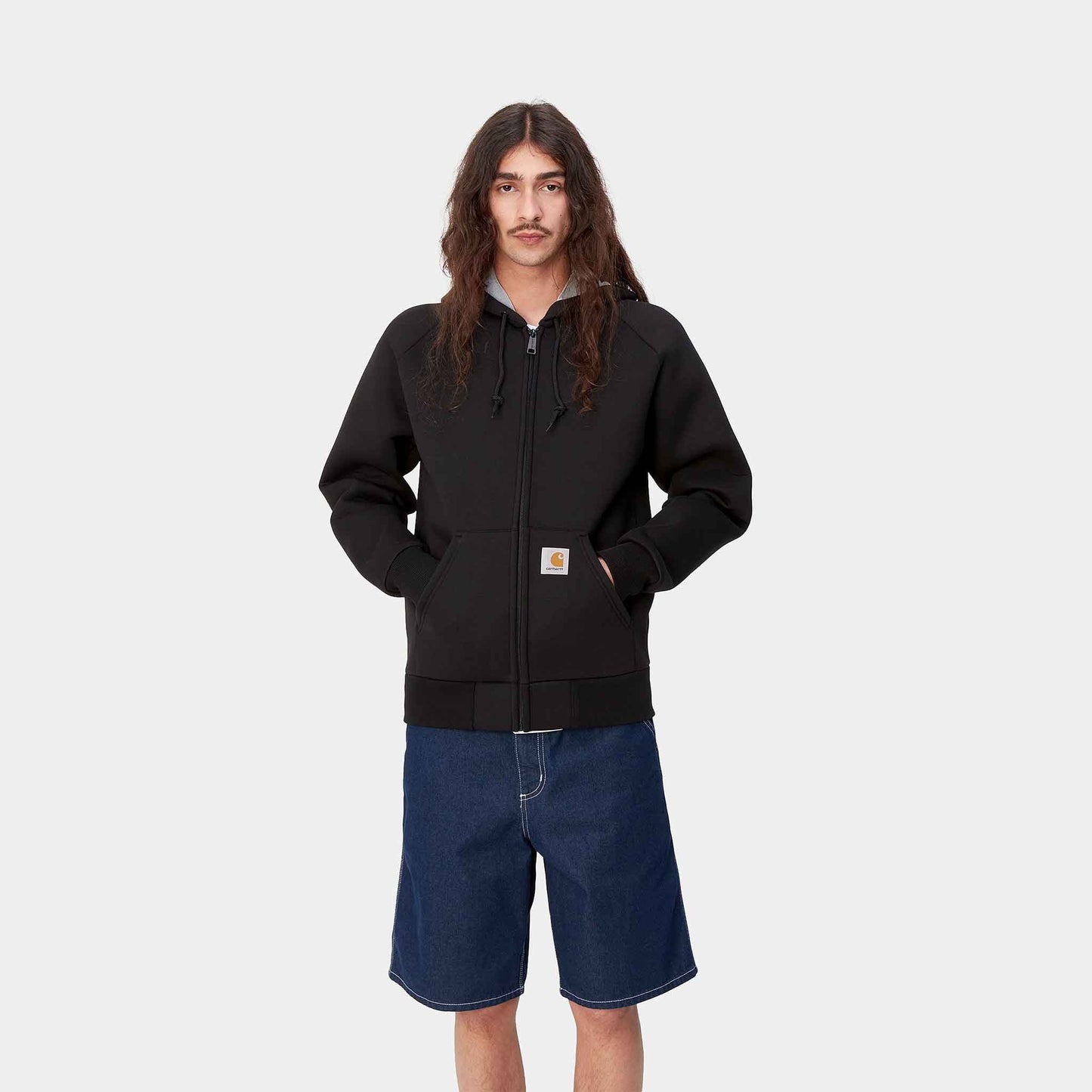 Car-Lux Hooded Jacket | Black / Grey