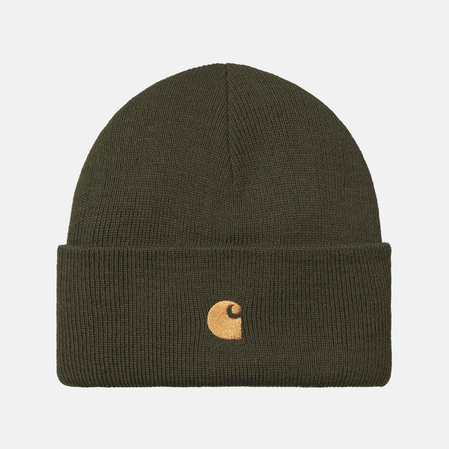 Chase Beanie | Olive / Gold