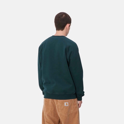 Chase Sweat | Duck Blue / Gold