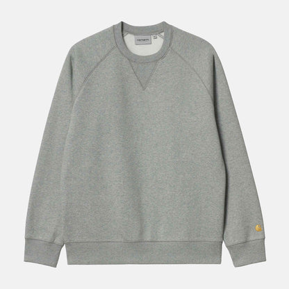 Chase Sweat | Grey Heather / Gold