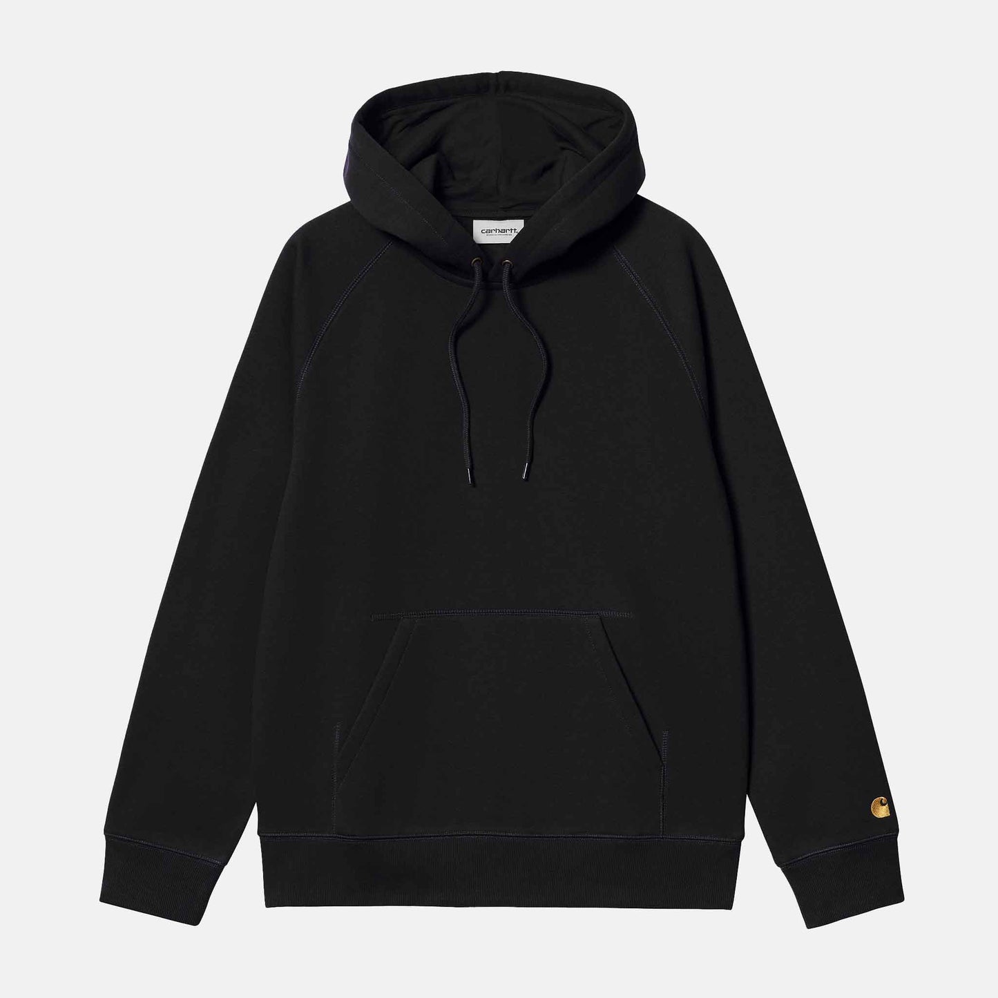 Hooded Chase Sweat | Black / Gold