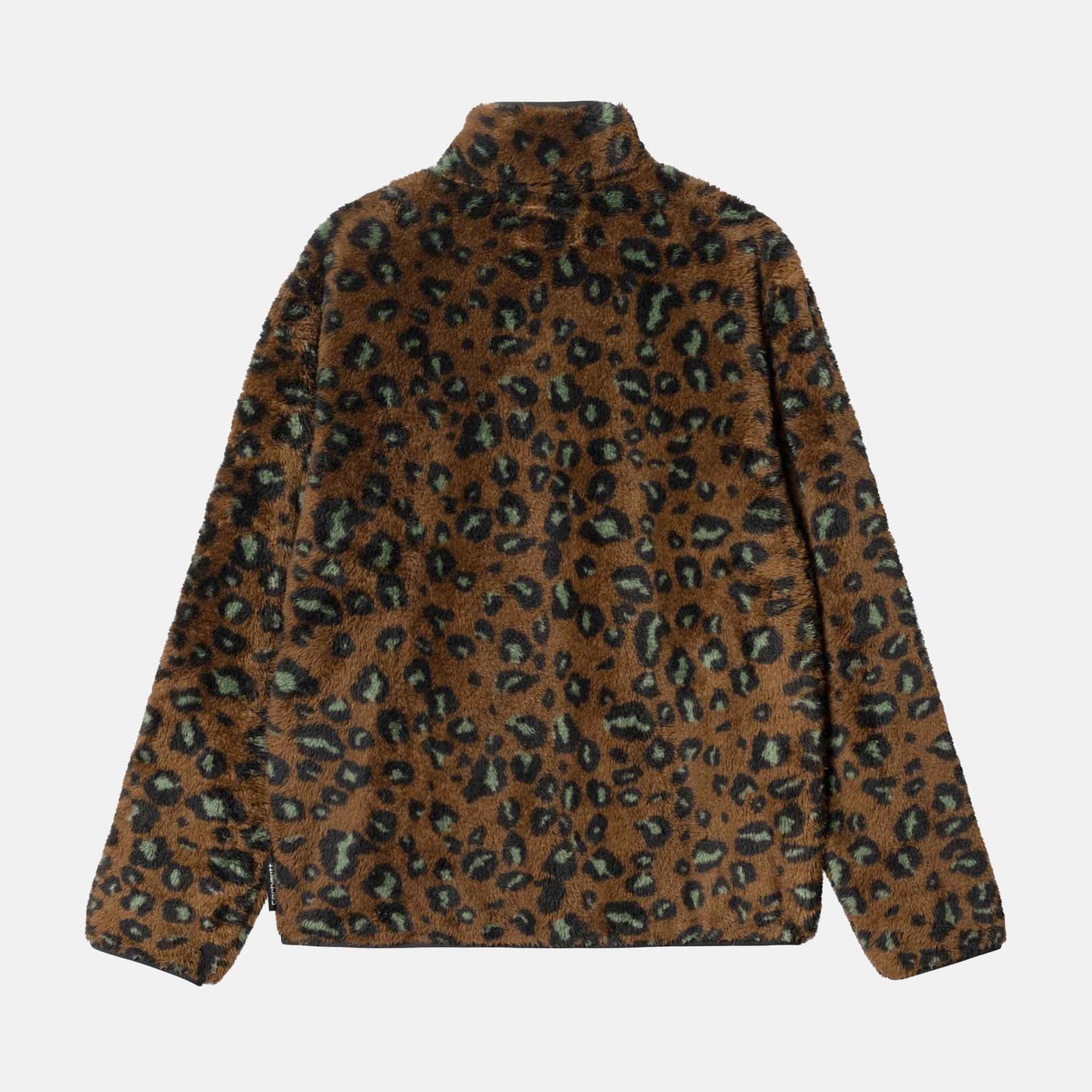Jebson Sweat Jacket | Camo Leo, Tamarind / Black