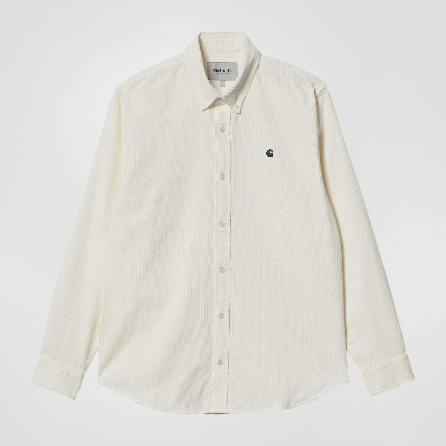 L/S Madison Fine Cord Shirt | Wax / Black