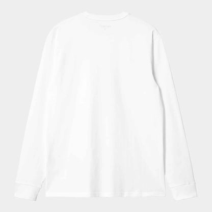 L/S Pocket T-Shirt | White