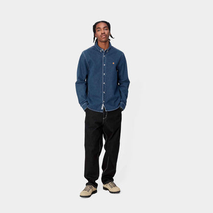 L/S Weldon Shirt | Blue