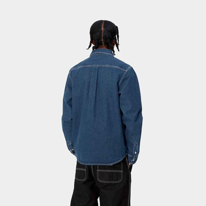 L/S Weldon Shirt | Blue