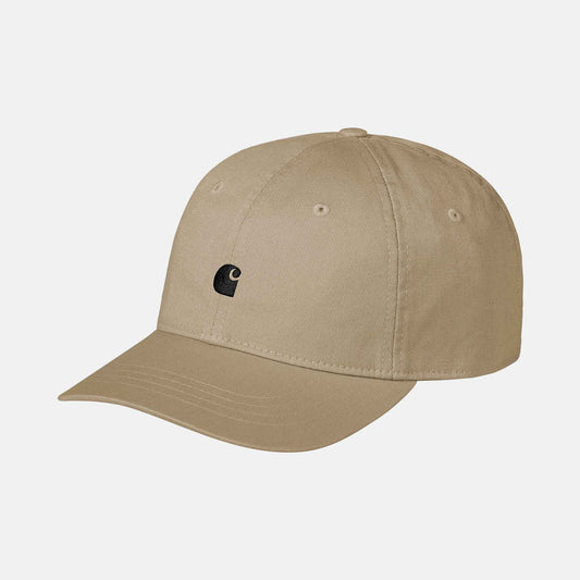 Madison Logo Cap | Leather / Black