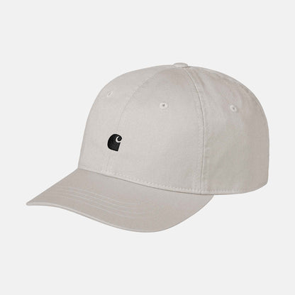 Madison Logo Cap | Moonbeam / Black