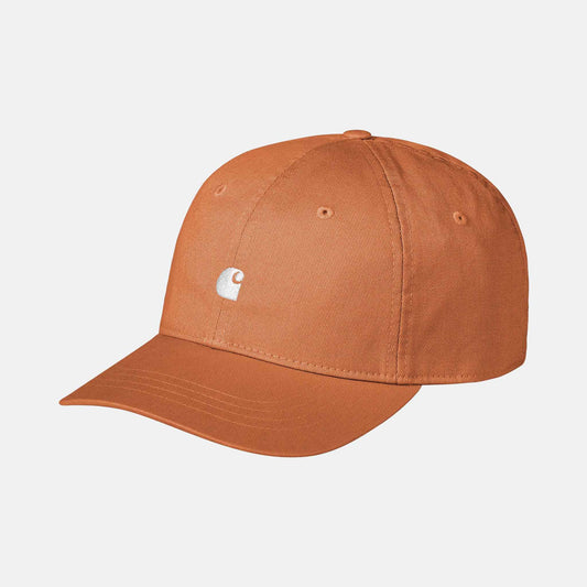 Madison Logo Cap | Redhaven / White
