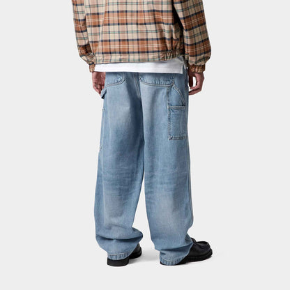 OG Double Knee Pant | Blue, Burst washed