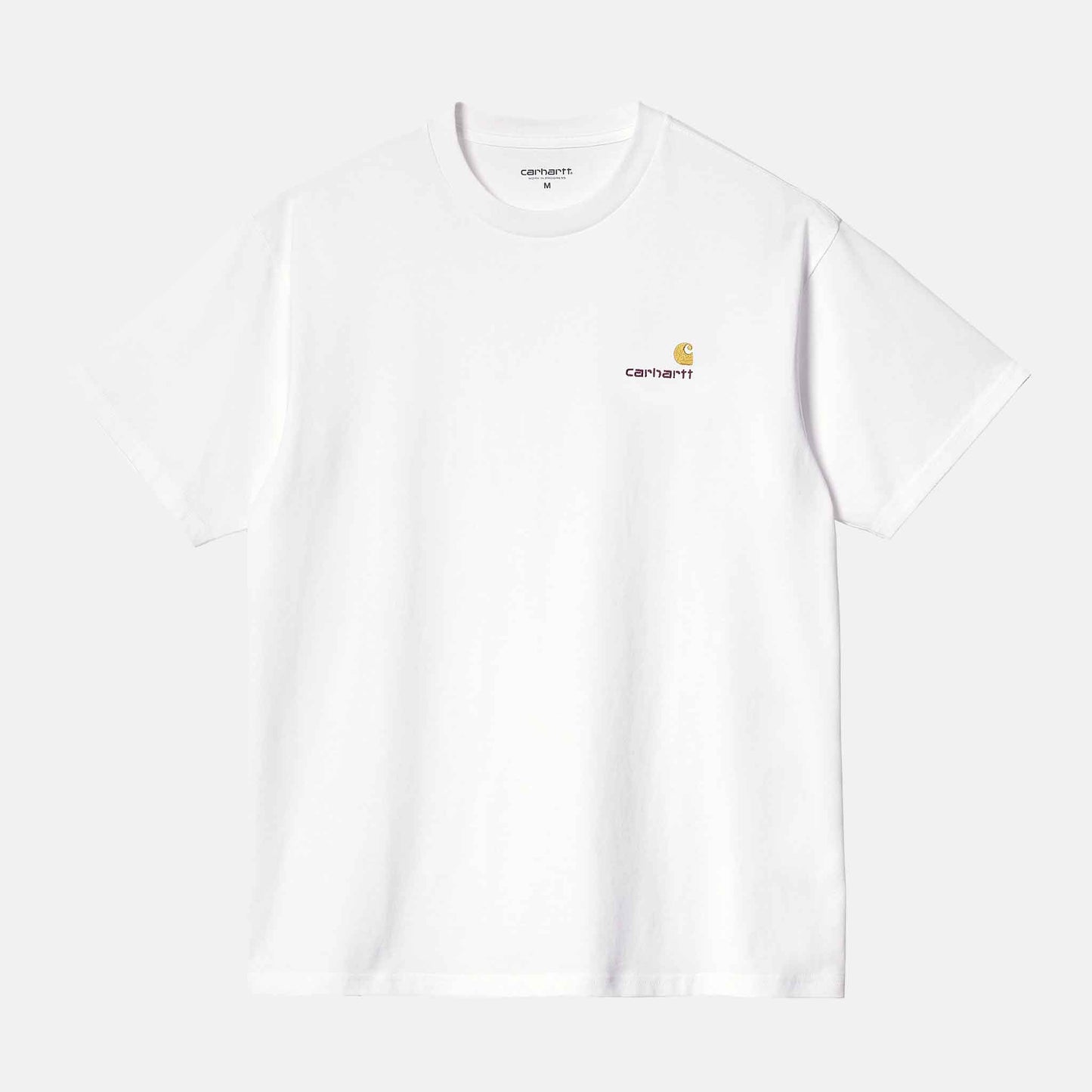 S/S American Script T-Shirt | White