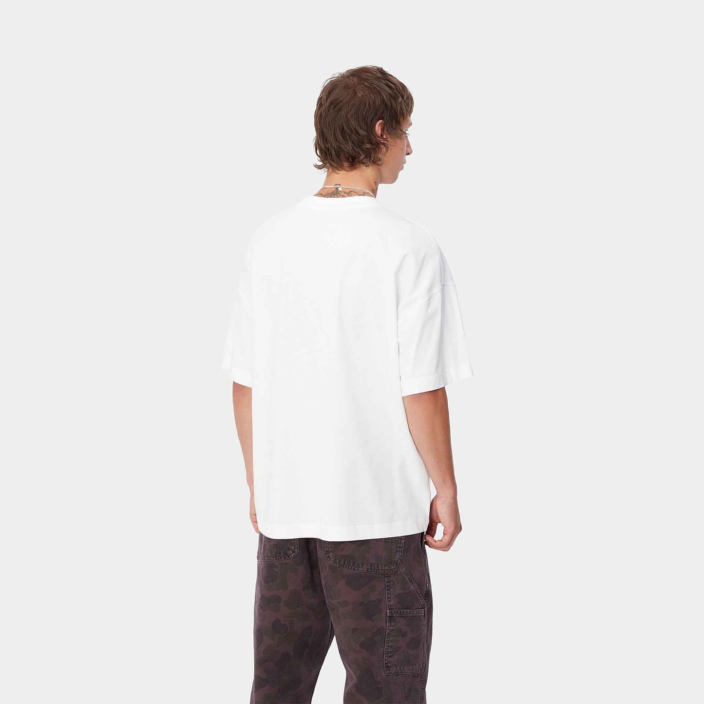 S/S Body Of Work T-Shirt | White / Black
