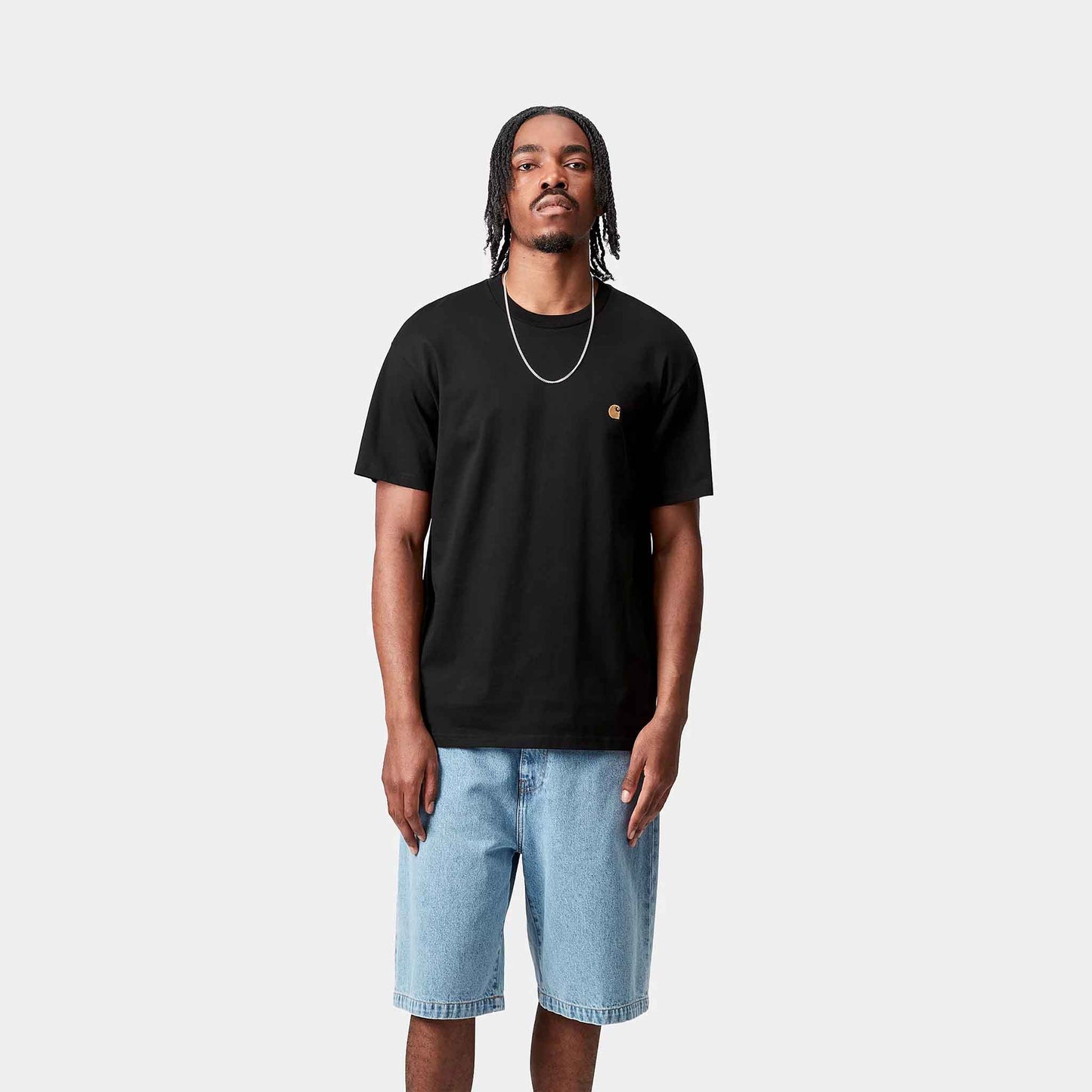 S/S Chase T-Shirt | Black / Gold