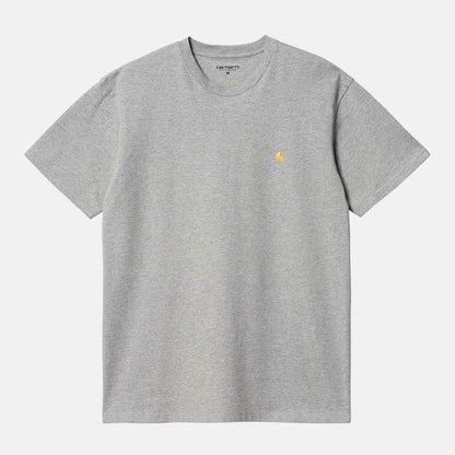 S/S Chase T-Shirt | Gray Heather / Gold