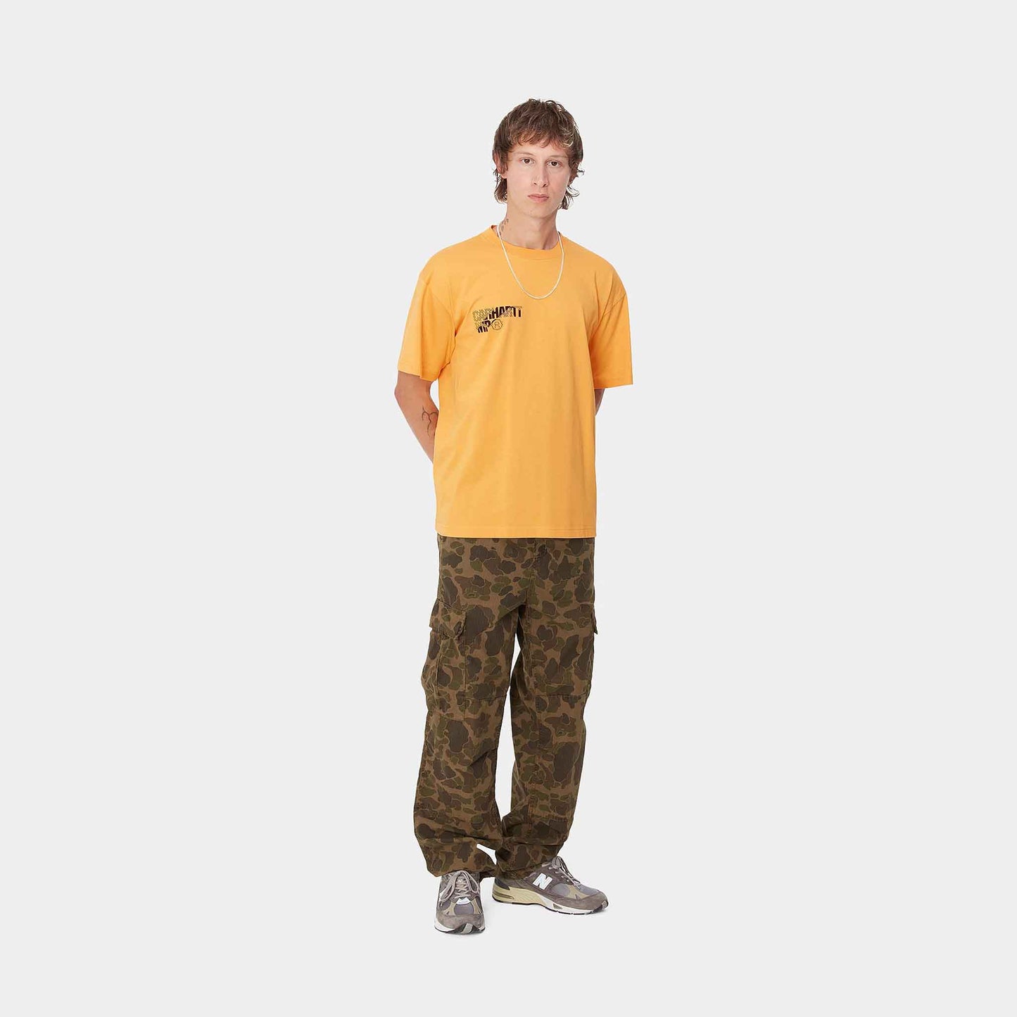 S/S Jalou C T-Shirt | Winter Spice / Black