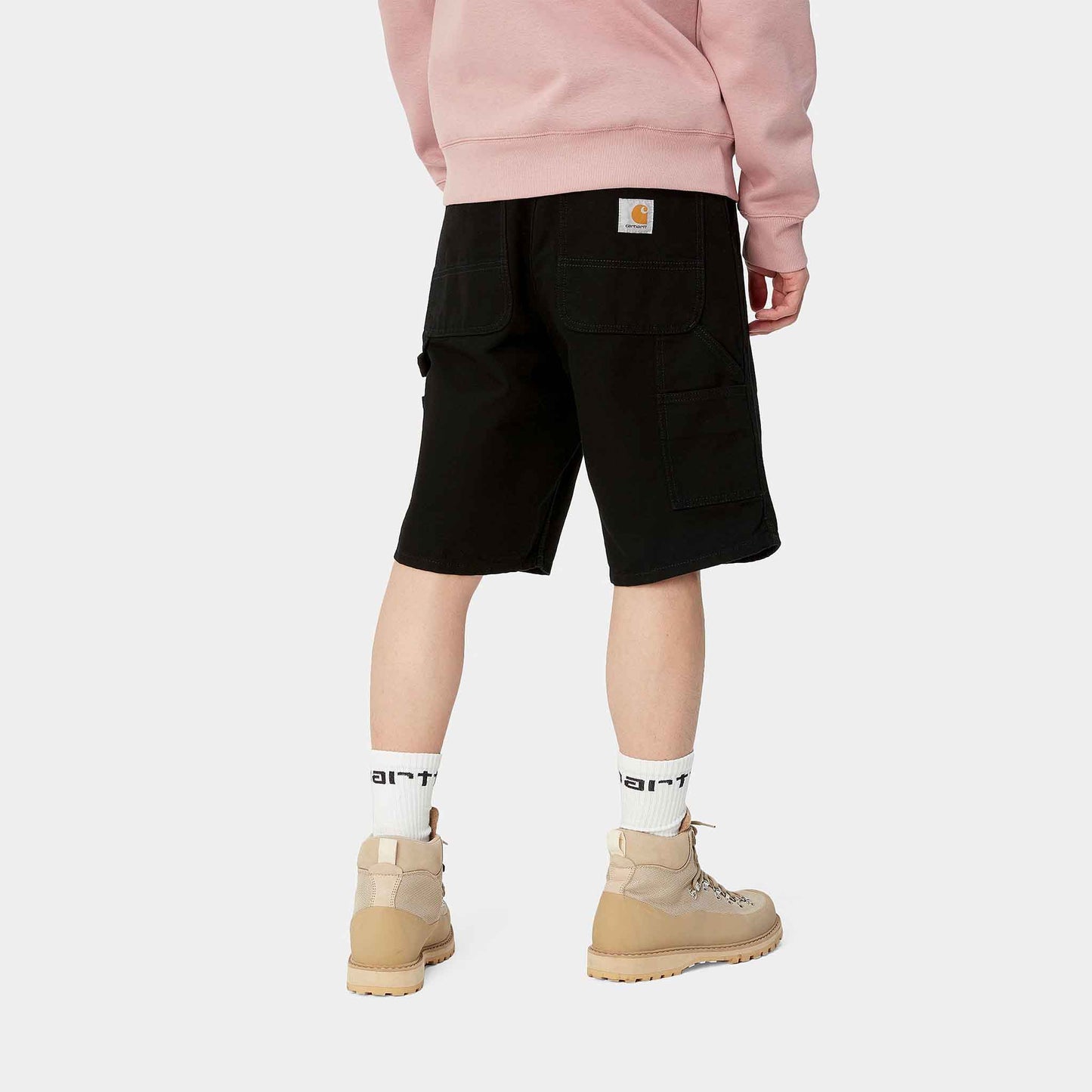 Single Knee Short | Black