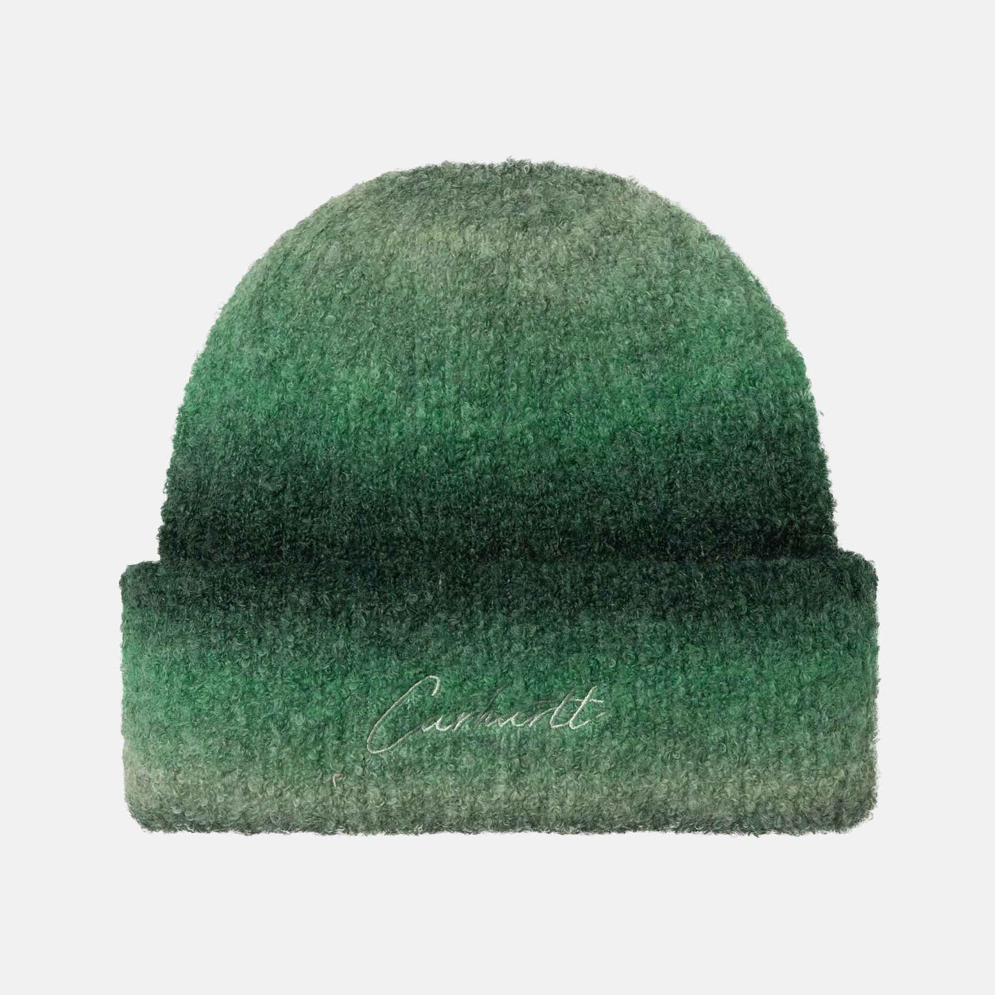 Tony Beanie | Tony Stripe Jacquard, Dark Fir / Pale Olive