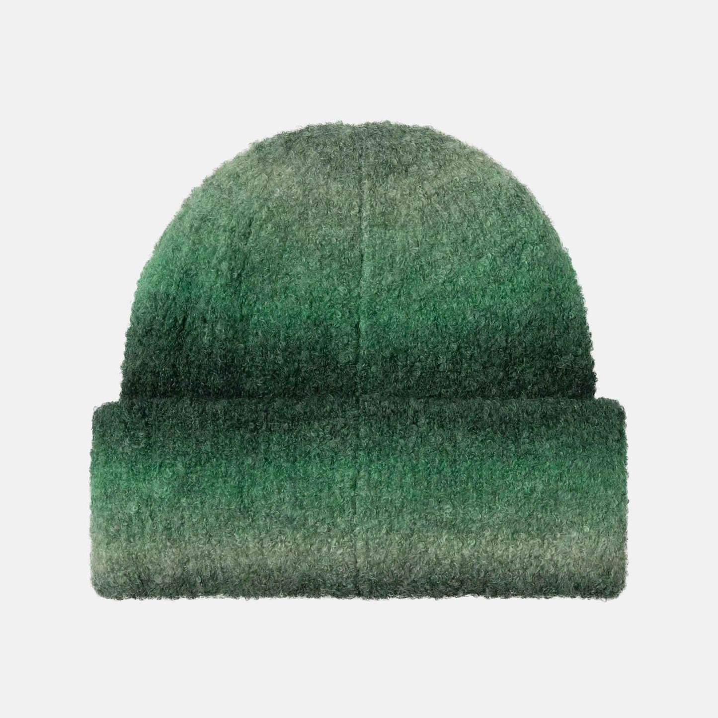 Tony Beanie | Tony Stripe Jacquard, Dark Fir / Pale Olive