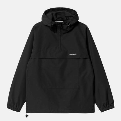 Windbreaker Pullover | Black / White