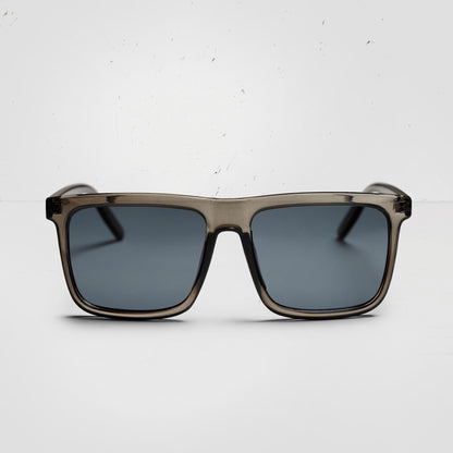 Bruce | Grey Transparent / Black