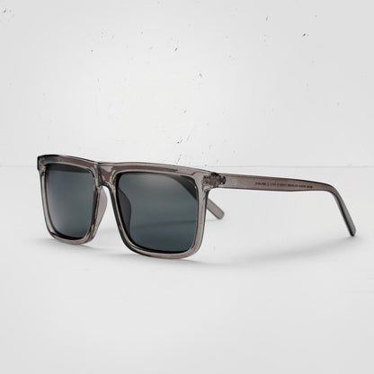 Bruce | Grey Transparent / Black