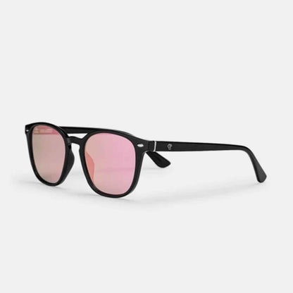 Alva | Shiny Black / Pink Mirror