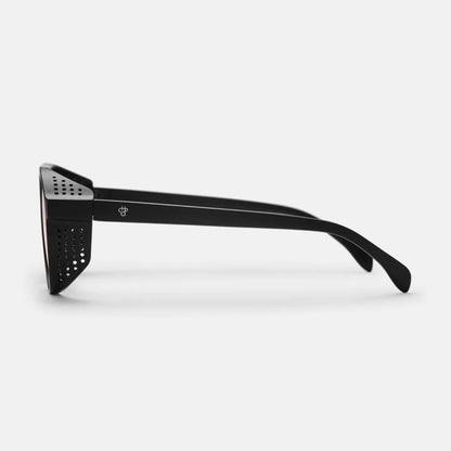 Rickard | Black / Red Mirror