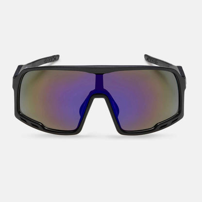 Henrik | Black / Purple Mirror