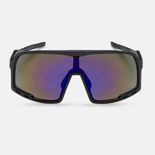 Henrik | Black / Purple Mirror