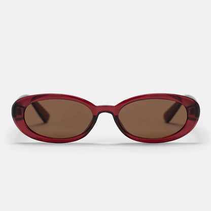 Alice | Burgundy / Brown