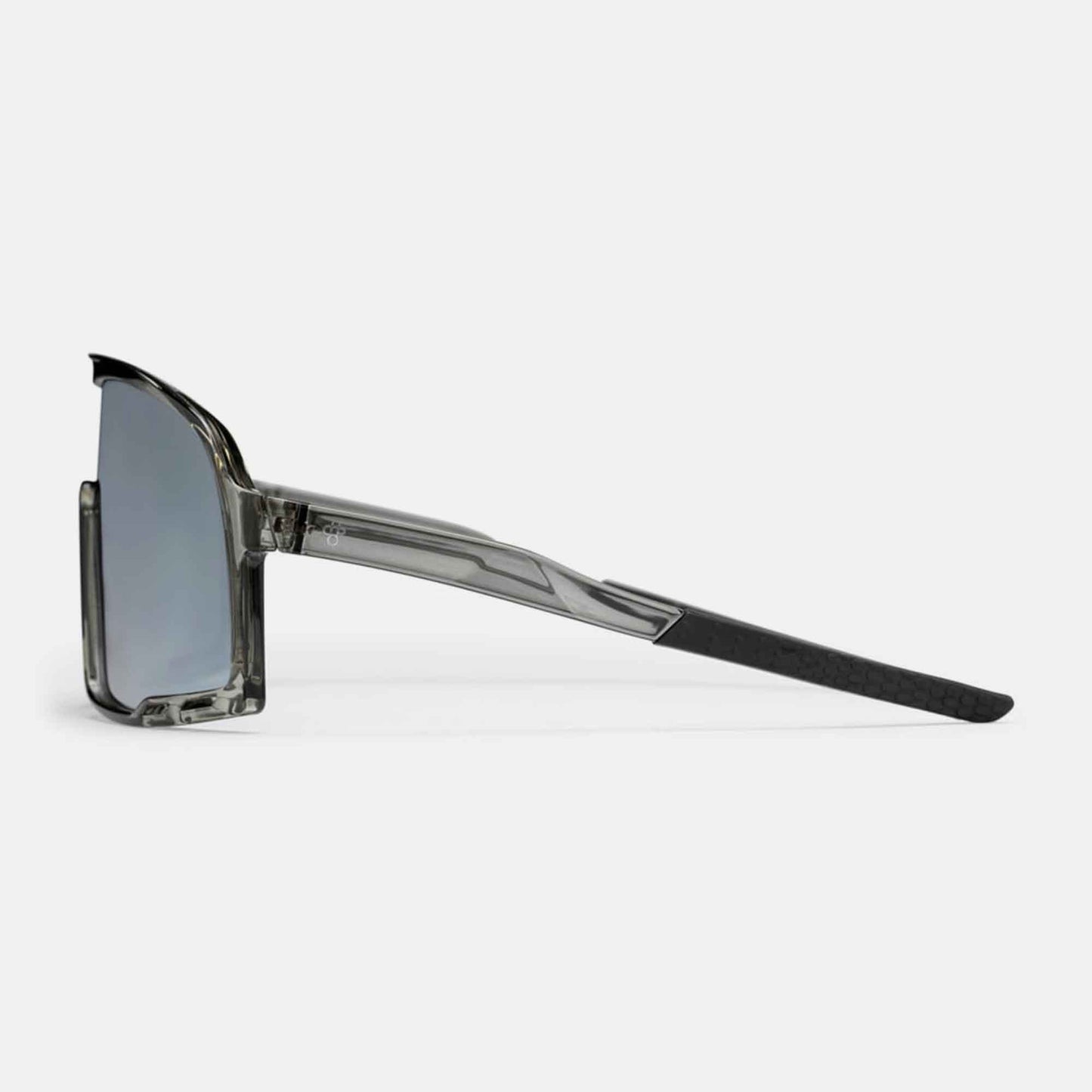 Henrik | Gray Transparent / Silver Mirror