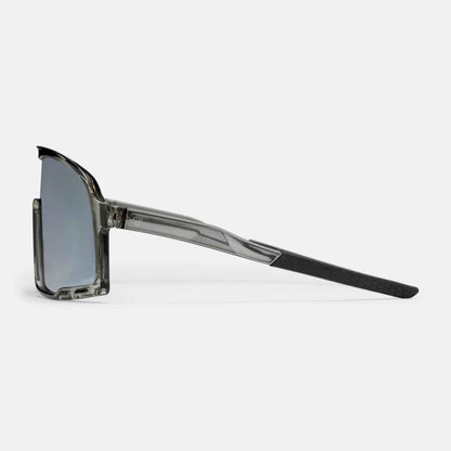 Henrik | Gray Transparent / Silver Mirror