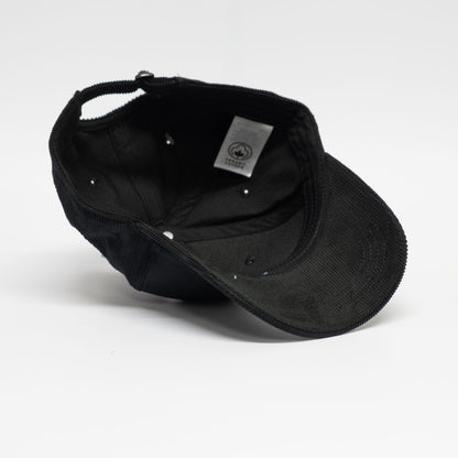 Cord Cap | Black / Black