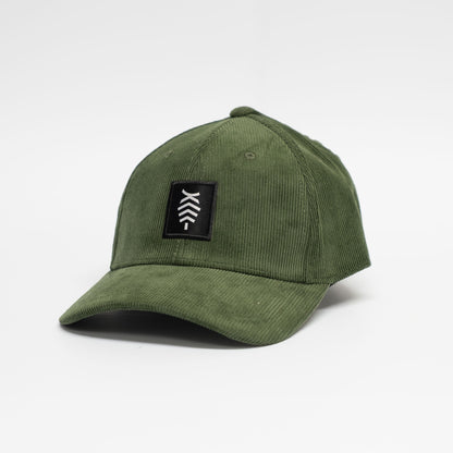 Cord Cap | Green / Black