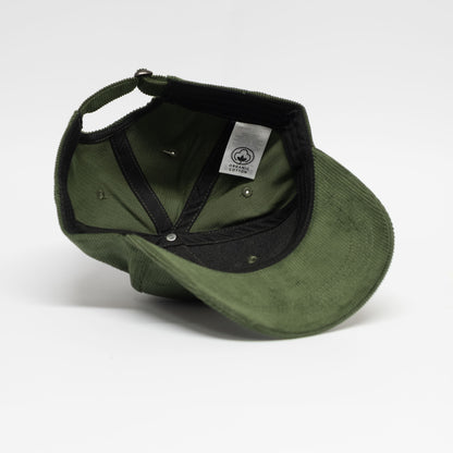 Cord Cap | Green / Black
