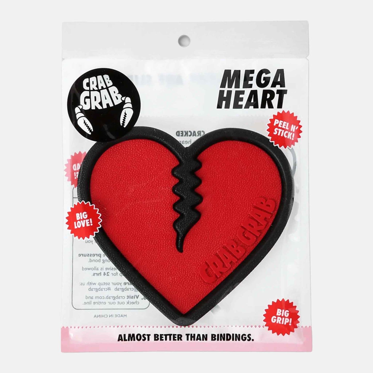 Mega Heart | Black Red