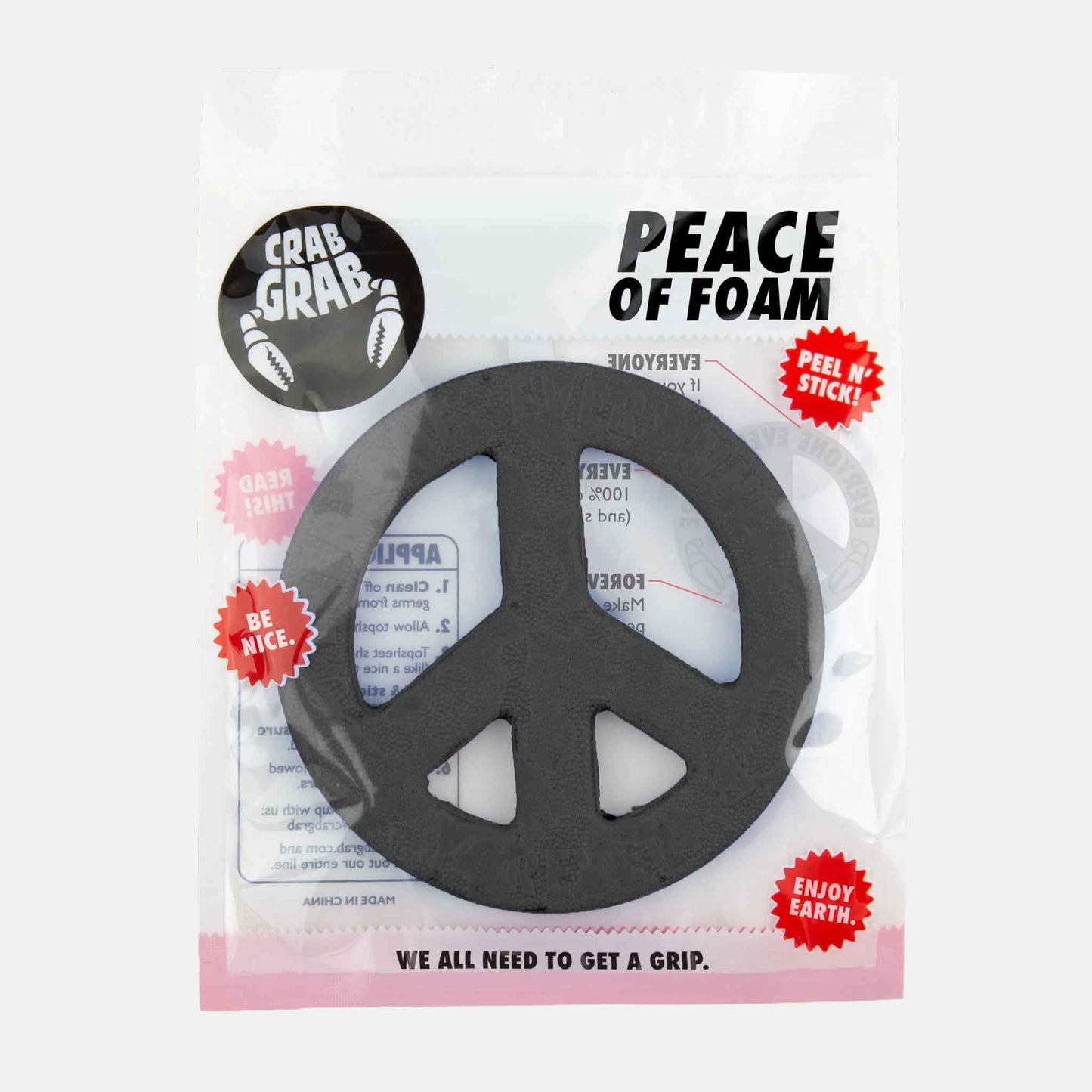 Peace of Foam | Black