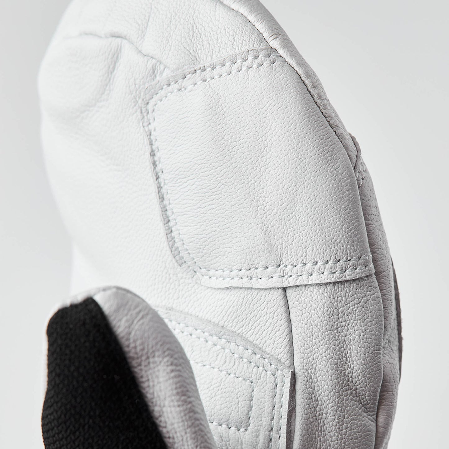 Army Leather Patrol Mitt | Svart