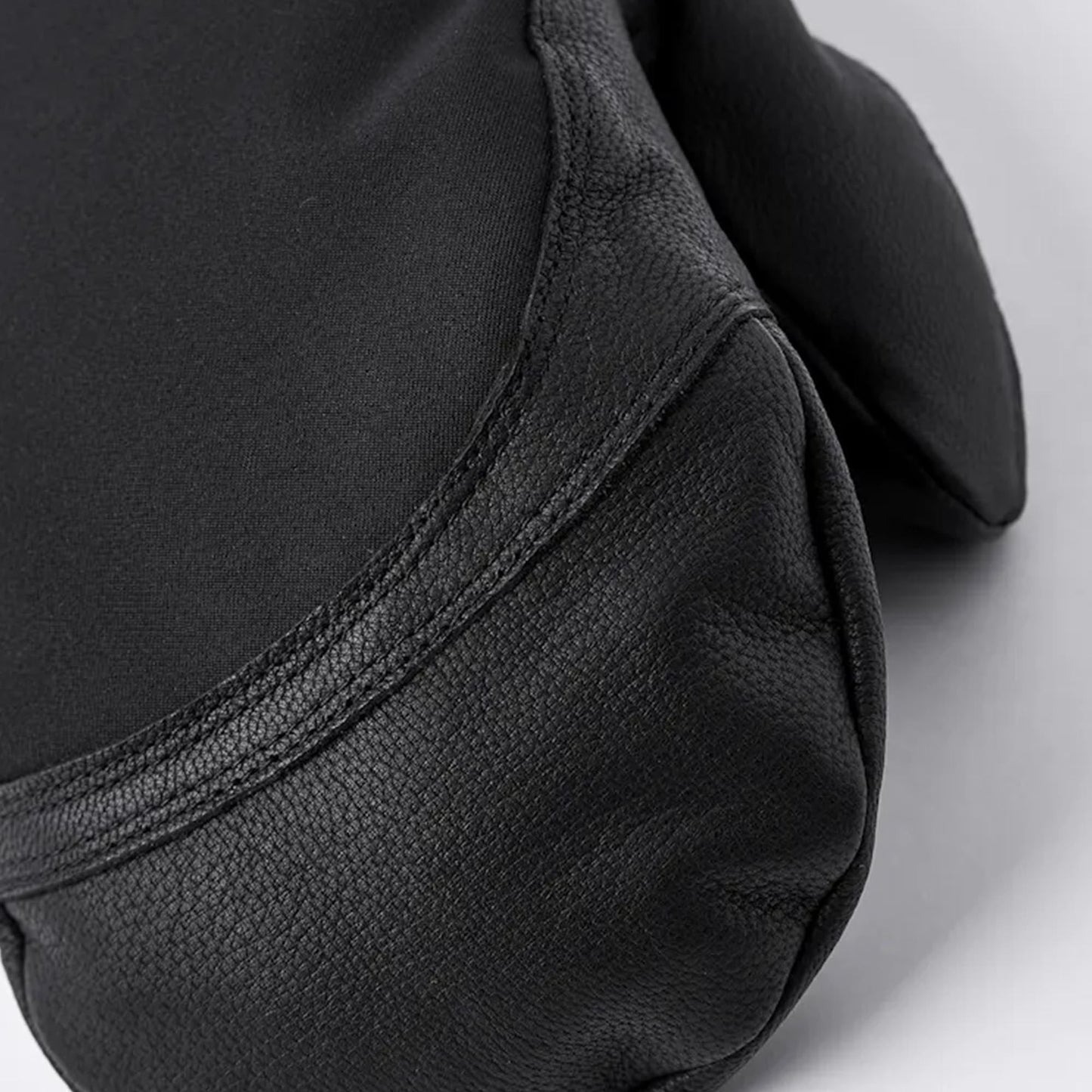 Army Leather Extreme Mitt | Svart