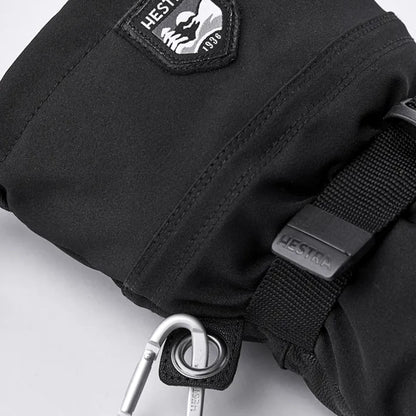 Army Leather Extreme Mitt | Svart