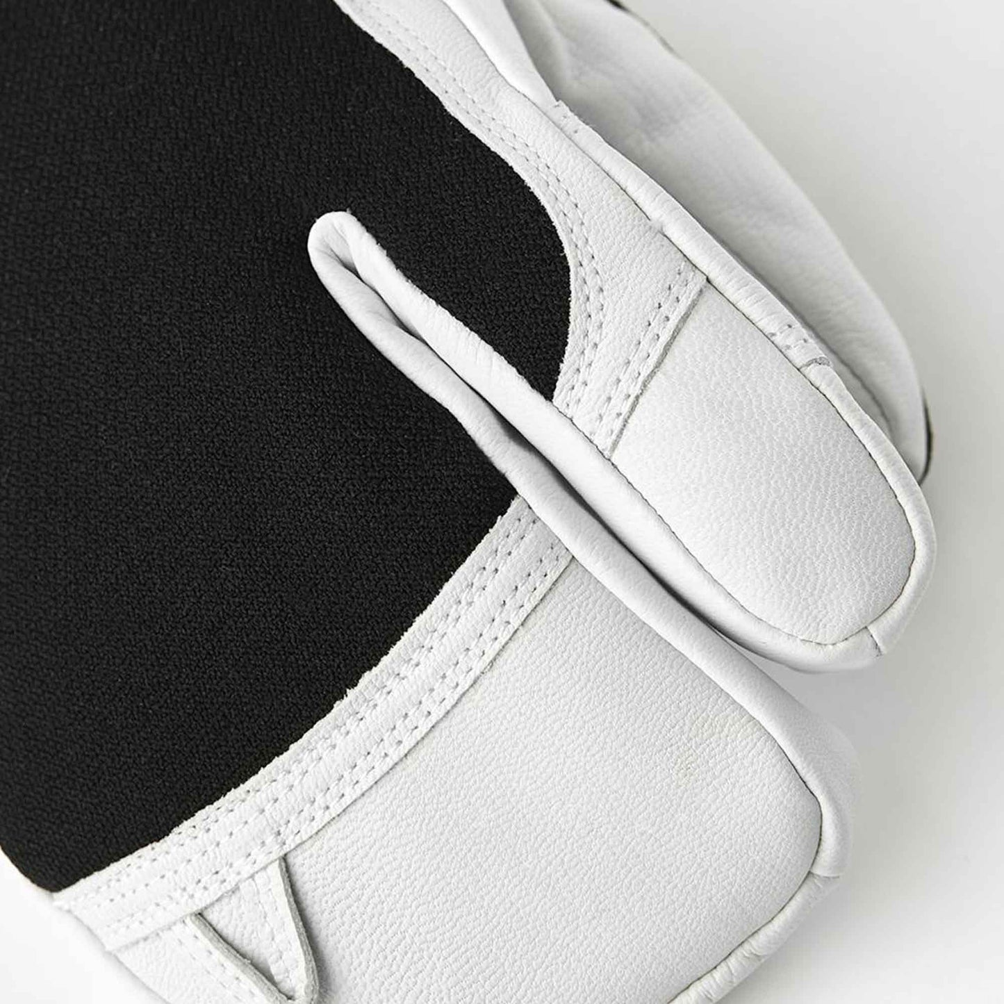 Army Leather Patrol 3-finger | Svart