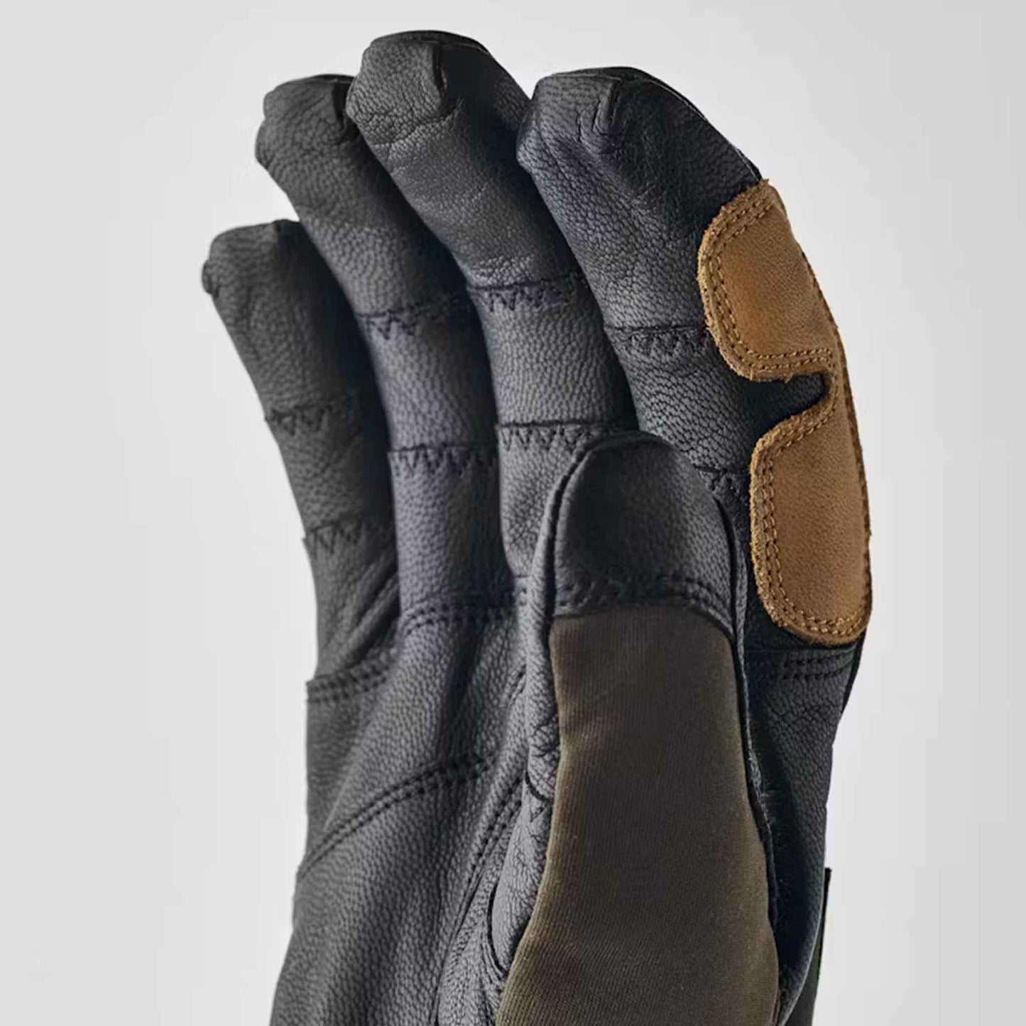 Ergo Grip Active Wool Terry - 5 finger | Dark forest/Black