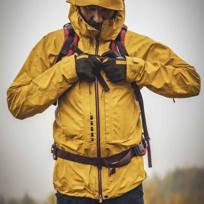 Ergo Grip Active Wool Terry - 5 finger | Dark forest/Black