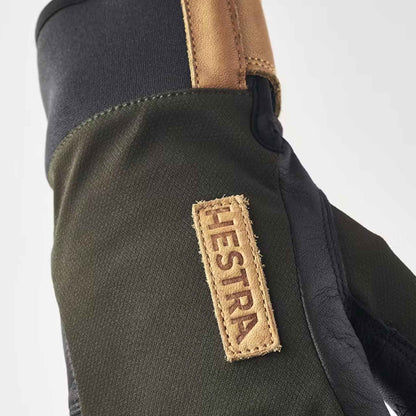 Ergo Grip Active Wool Terry - 5 finger | Dark forest/Black