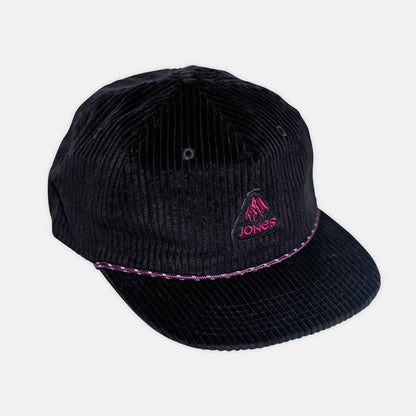 Fresh Corduroy Organice Cotton Cap | Stealth Black