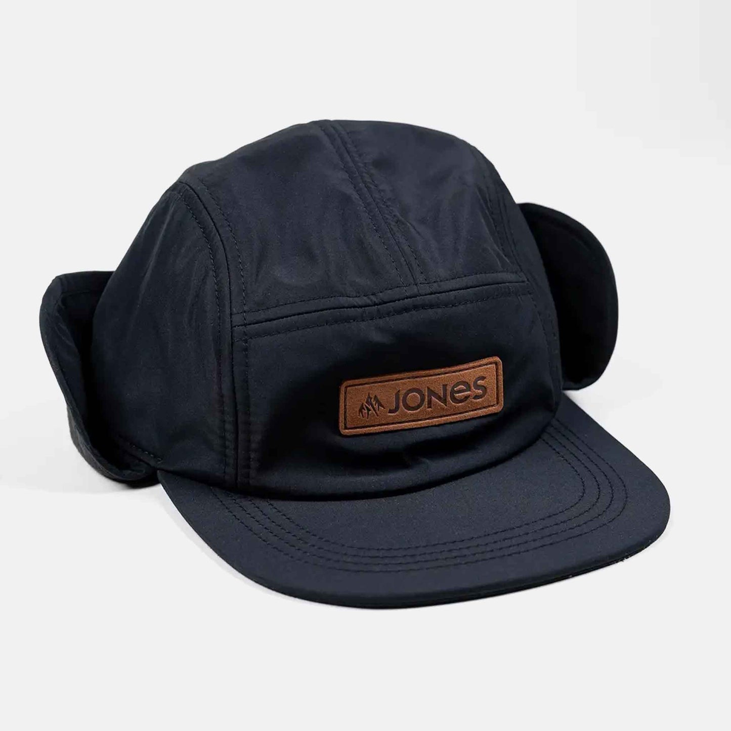 Denali Recycled Fleece Earflap Cap | Stealth Black