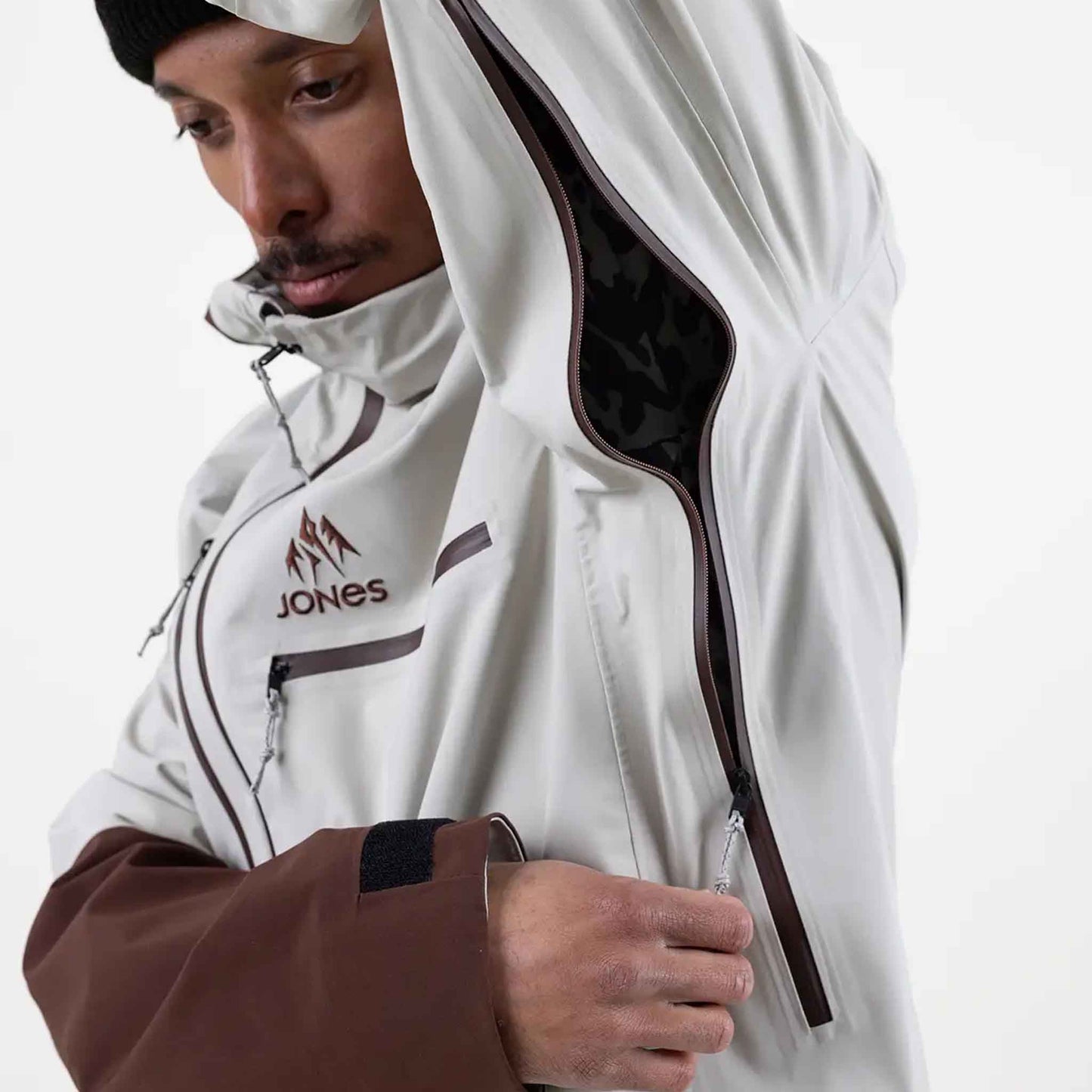 Mens Shralpinist Stretch Recycled Jacket | Smoke Gray